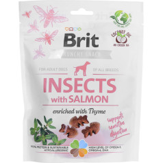 лакомство для собак care insect&salmon - 200 г