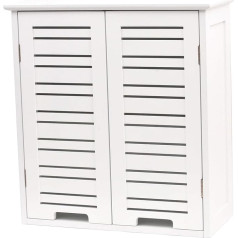 Evideco Tendance Bathroom Wall Cabinet - 2 Doors - White