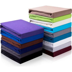 Hometex Premium Textiles Topper pieguļošā apakšveļa, pieguļošā apakšveļa, 125 g/m2 - ideāli piemērota gultas atsperei, Oeko-Tex® Standarta augšējais pārklājs