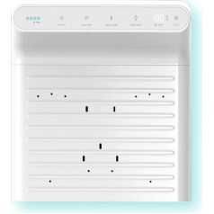 Vovo STYLEMENT BD-7700W kūno ir kojų džiovintuvas, pagamintas Korėjoje, reguliuojamos temperatūros ir vėjo apimties džiovintuvas su intuityviu ekranu, atsparus vandeniui, higieniški pastoliai