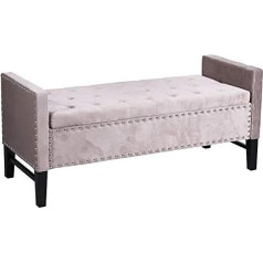 ‎Palazzo Int Palazzo Fha039 Velvet Bench Upholstered Stool Country House Style