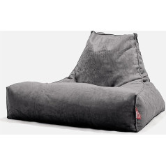 Lounge Pug , Giant Bean Bag atpūtas krēsls Velvet Slate Grey