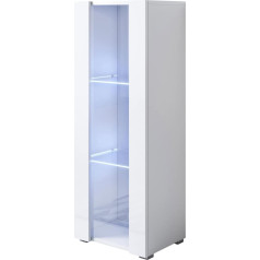 Mb Muebles Bonitos Muebles Bonitos Skapis Luke Model V2 White (40 x 128 cm) ar standarta kājām