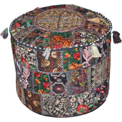 Tradicinė patogi sėdimoji pagalvėlė, siuvinėta, dekoruota siuvinėjimu, 46 dalys ir 33 cm