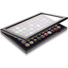 Safe -ID 5925 Collector's Item Display Case for 60 Champagne Capsules