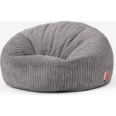 Lounge Pug , Dīvāns atpūtas krēsls Cord Slate Grey