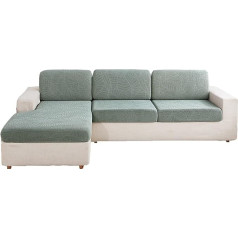 AQQWWER Sofa dīvāns spilvenu pārvalks, dzīvojamā istaba elastīga žakarda dīvāna pārvalks, krēsls dīvāna sēdekļa pārvalks