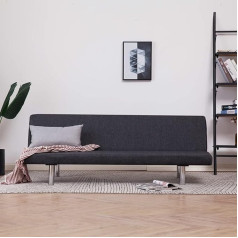 ARKEM Sofa Bed Dark Grey Polyester Small Sofas for Small Spaces Sleeping Sofa