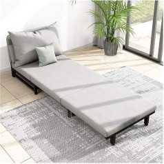 Akosol Диван-кровать для гостиной, трансформируемый диван-кровать, складной диван-кровать, многофункциональный регулируемый раскладной стул
