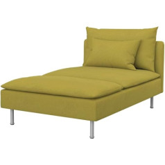 ‎Soferia Soferia pārvalks Saderīgs ar Soderhamn Chaise Longue pārvalks Ūdensnecaurlaidīgs traipu aizsargs Softi Yellow