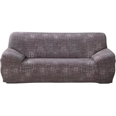 ‎Jianyana jianyana Stretch Couch Cover poliestera spandekss ar apdrukātu elastīgu dīvānu pārklāji 1/2/3/4 sēdvietu mēbeļu aizsargu pārvalki neslīdošs pārvalks bērniem/suņiem/dzīvniekiem (trīs sēdvietas, ziemeļu stils)