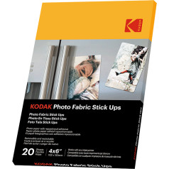 Kodak Photo Fabric Stick Ups 20 Sheets