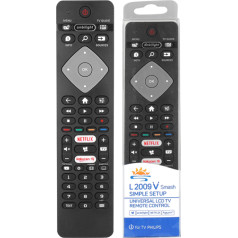 Remote control for Philips LCD TV YKF456-001CN ambilght NETFLIX,Rakuten