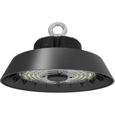 illumitec Philips SMD2835 LED UFO 100 W / 15,860 lm Indoor Spotlight 5000 K Daylight White 90° Beam Angle Industrial Lamp 405 LEDs Philips SMD2835 High Bay Light Hall Lighting Workshop Lighting Low