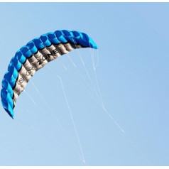 Huya Force 2.5m Dual Line Stunt Sport Kite ar rokturi, 30m aukla, Kite Surfing pludmalē, āra parka dārza spēles, 2.5m, 2.5m