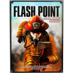 Heidelberger Spieleverlag Flash Point:Flammendes Inferno - Galda spēles - Vācu valodā - Kooperatīvā galda spēle - 2-6 personām - no 10 gadiem