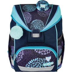 Herlitz® Ultralight skolas mugursoma jauniešu skolas soma mugursoma muguras soma tilpums 15 L Vīrieši Sievietes Unisex Sporta studentiem Studentiem Ērta un ērta Flower Owl, Multicoloured, Modern, Multi-Coloured, Modern