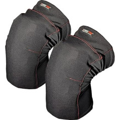 Kneetek Protek SlideOn Knee Pads, Size M, Optimal Knee Protection When Wearing Short Trousers, Knee Pads Suitable for Construction, Sanitary or Kitchen Construction