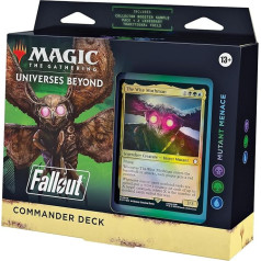 Magic: The Gathering Fallout Commander Deck - Mutant Menace (angļu valodas versija)