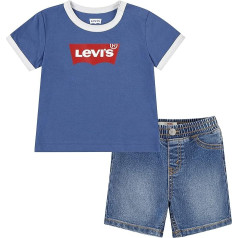 Levi's Boys Lhn Batwing 5 Piece Sets in Boxes Nl0283