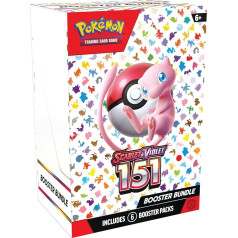 Pokemon POC1011 Scarlet & Violet Pack 151 pastiprinātāju komplekts, daudzkrāsains