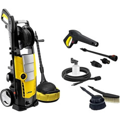 Lavor 0.0160.0160 Galaxy kit cold water pressure washer, 160 bar working pressure, includes various mounting accessories, delivery performance 480 l/h with wheels, 2500 watts, yellow