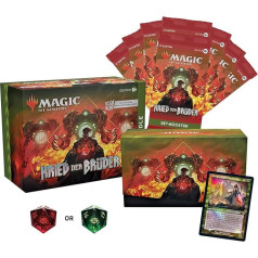 Magic: The Gathering War of the Brothers komplekts - Transformers kartes, 8 komplektu pastiprinātāji un aksesuāri (vācu valodā)