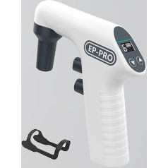 YOOTg Elektronischer Pipetten-Controller, Kapazitätsbereich Der Pipetten-Hilfspumpe: 0,1-100 Ml, Dual-Drainage-Modus, 8-Stunden-Akku,BracketKit