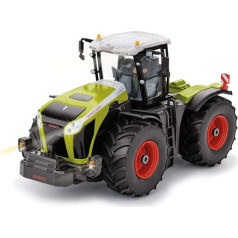 siku 6788, Трактор Claas Xerion 5000 TRAC VC со специальным принтом к 25-летию модели, зеленый, металл/пластик, 1:32, с дистанционным управлением, без модуля ди