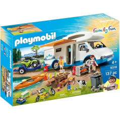 Playmobil 9318 Ģimenes rotaļas, kempinga piedzīvojums, no 4 gadu vecuma