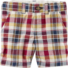 Carter's Baby Boys' Cotton Short- Plaid- 224g463-3 Months