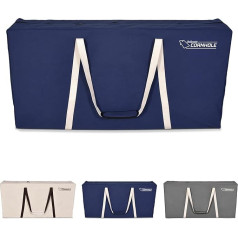 GoSports Canvas Cornhole Carry Bag | Pro Grade 122 x 60 cm izmērs | Izvēlēties starp Navy, Grey un Natural