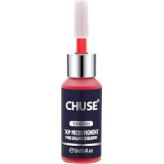 CHUSE T301 oriģināls rote Microblading Micro Pigment Permanent Make-up Tattoo Ink kosmetische Farbe files SGS, DermaTest 12 ml (0.4fl.oz)