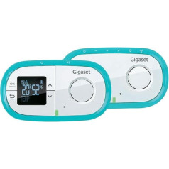 Gigaset PA530 Audio Plus BabyPhone (LCD displejs, digitālā radio sistēma), balts