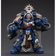 HiPlay JoyToy × Warhammer 40K ar oficiālo licenci 1/18 mēroga zinātniskās fantastikas figūriņas - Ultramarīna nodaļas kapteinis Marneus Calgar