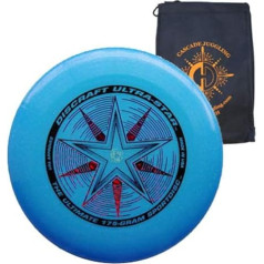 Discraft Ultrastar Fly Disc 175g Ultimate Frisbee sacensību specifikācija Ietver Cascade žonglēšanas maisiņu