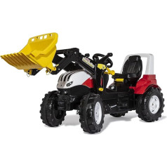 Rolly Toys rollyFarmtrac Steyr 6300 Terrus CVT 730001 (no 3-8 gadiem, Whisper riepas, regulējams sēdeklis) Sarkans