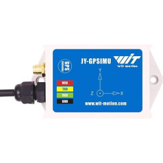 WTGAHRS1 10 asu ļoti stabils IMU AHRS Inclinometer paātrinājuma + žiroskops + leņķis + magnēts + gaisa spiediens + GPS TTL līmeņa zema patēriņa navigācijas pozīcijas izsekotājs ar GPS antenu