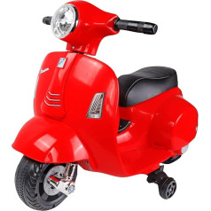 TURBO CHALLENGE - Vespa Gts - Elektriskais transportieris - 119152 - Skūteris - Sarkans - Gatavs braukšanai - Līdz 25 kg - Plastmasas - Uzlādējamas baterijas - No 24 mēnešiem