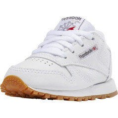 Reebok Boys' Classic Leather Sneaker, White/Gum, 4 M US Toddler