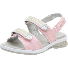 Geox Kleinkind Shoot Sandalen, Rosa/Multi, 25 EU (8.5 M US Toddler)