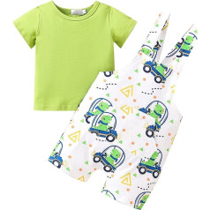 GUSUTZX Toddler Baby vasaras apģērbs Gentleman Playsuit drēbes ar gudrs raksts drukas topi šorti komplekts gudrs vispārējo apģērbu bērniem šorti T krekls