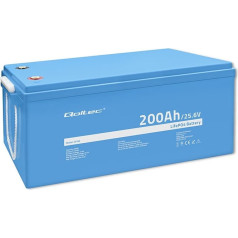 Lifepo4 litija-dzelzs-fosfāta akumulators | 25,6 V | 200 Ah | bms
