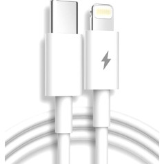 Wooco RoGer JXL-282 USB-C to Lightning Charger Cable 12W / 1m White