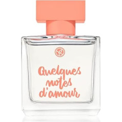 Yves Rocher Quelques Notes d'Amour Eau de Parfum (30 ml vai 50 ml) - Sieviešu smaržas iemīlēšanās gadījumam - kaislīgs randiņš