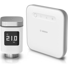 Bosch Smart Home apkures sākumkomplekts ar lietotnes vadību, saderīgs ar Apple Homekit, Amazon Alexa un Google Assistant - Amazon Edition