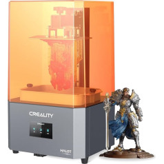 Creality sveķu 3D printeris Halot Play, 4K izšķirtspējas 8,9 collu monohroms LCD monohromais UV gaismas rūdīts 3D sveķu printeris ar augstas precizitātes integrētu gaismas ātru drukāšanu drukas izmērs 7,55 x 4,72 x 7,87 collas