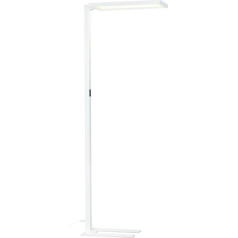 SLV darba lampa, LED iekštelpu apgaismojums, biroja apgaismojums, mājas biroja apgaismojums, lasīšanas lampa, 4000 K, 79 W, 7600 lm, balta krāsā