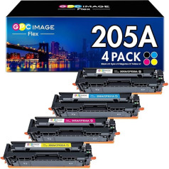 GPC Image Flex 205A, saderīgs ar HP 205A, HP MFP M181fw toneris, paredzēts HP Color Laserjet Pro MFP-M181N, M180N M180N M180NW M180FW M154A M154NW M154A M154NW