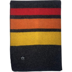 Arcturus Rainier Wool Blanket - 2kg Warm Heavy Washable Large | Ideal for Camping, Outdoor, Survival & Emergency Kits (Sunset Peak)